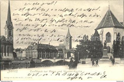 Zuerich Zunfthaus zur Meise Wasserkirche