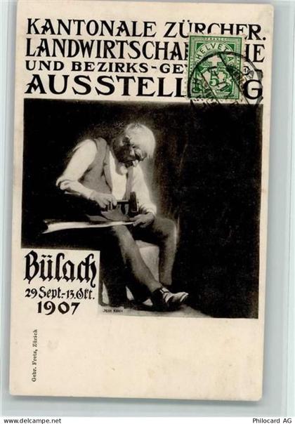 8180 Bülach 1907 - Landwirtschaft Ausstellung 1907 AK - 13106080
