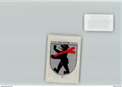 8157 Dielsdorf - Vignette Wappen Kaffee Hag ca 1920-1940 - 11100157