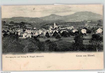 8340 Hinwil 1903 Lithographie - 52021459