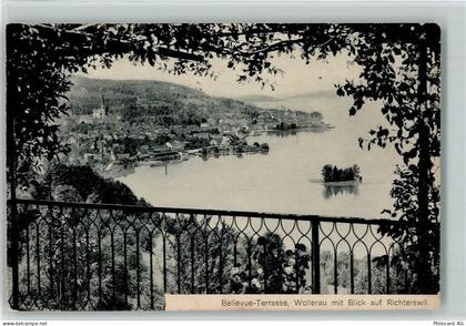 8805 Richterswil 1903 - Bellevue-Terrasse Wollerau mit Blick auf Richter... - 13110414