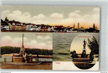 8712 Stäfa Foto AK Patrioten- Denkmal Neuer Brunnen Hafen - 14001033