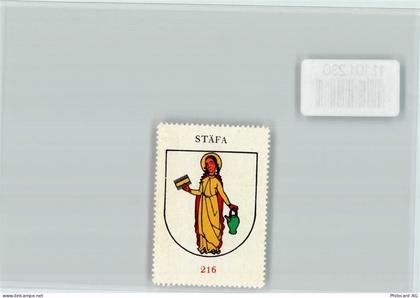 8712 Stäfa - Vignette Wappen Kaffee Hag ca 1920-1940 Stäfa - 11101230