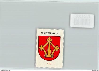 8820 Wädenswil - Vignette Wappen Kaffee Hag ca 1920-1940 Wädenswil - 11101066