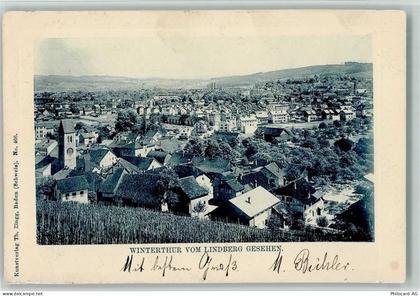 8400 Winterthur - 1899 Winterthur vom Lindberg gesehen - 13114408