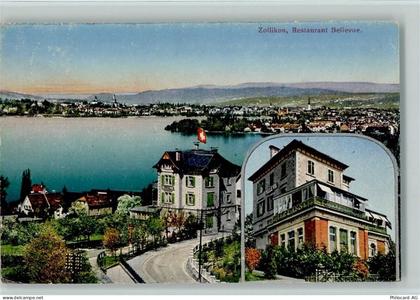8702 Zollikon 1920 - Restaurant Bellevue AK - 13410468