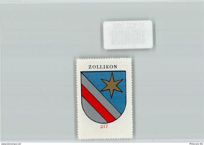 8702 Zollikon - Vignette Wappen Kaffee Hag ca 1920-1940 - 11102369