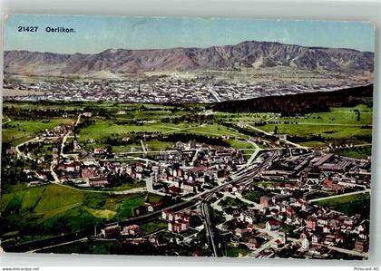 8000 Oerlikon Foto AK Vogelschau - 13993935