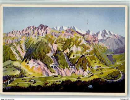 8000 Wollishofen Zürich 1939 - Landesausstellung Modell-Anlage der Loets... - 11092568