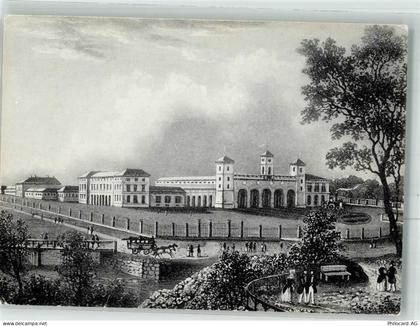 8000 Zürich - Stich auf AK um 1850 Urbahnhof ohne Brücken - 38022848