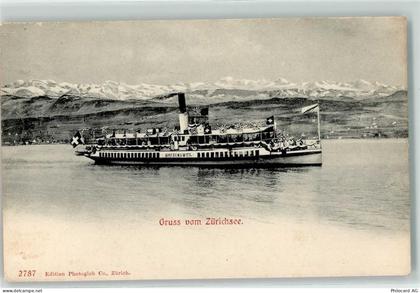 Zürichsee - Raddampfer Waedensweil - 10606756