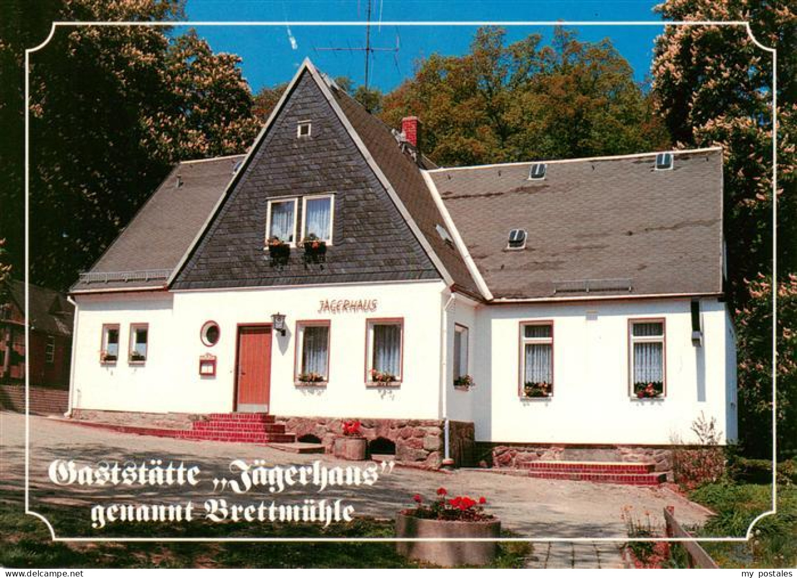Zwoenitz Gaststaette Jaegerhaus genannt Brettmuehle