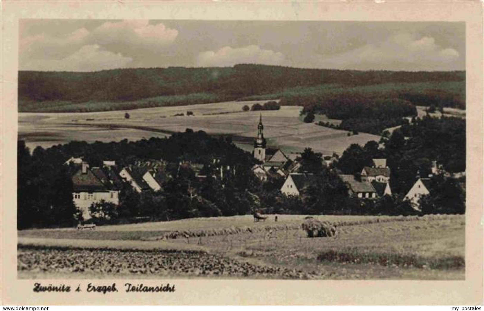 Zwoenitz Sachsen Panorama