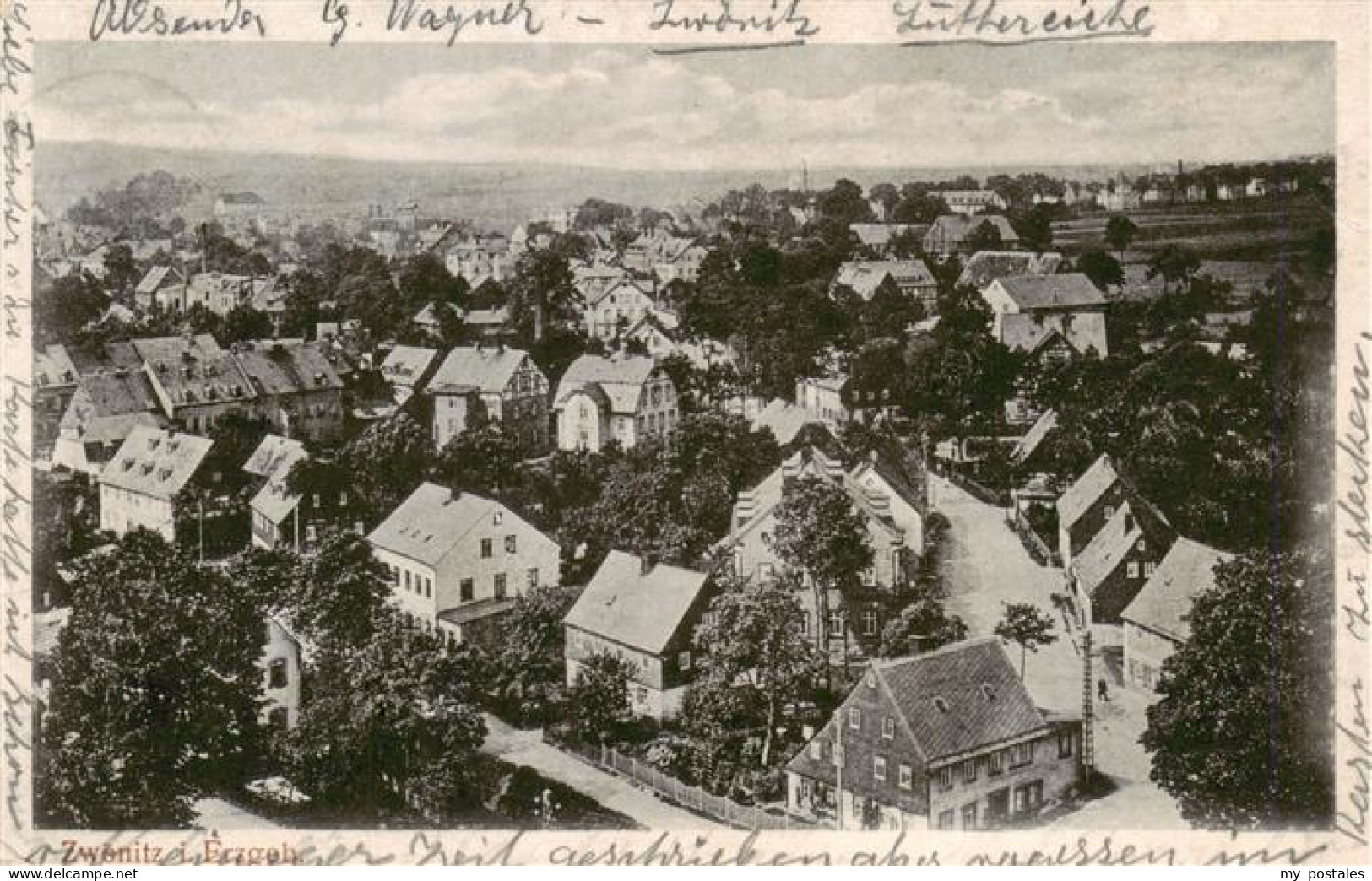 Zwoenitz Sachsen Panorama