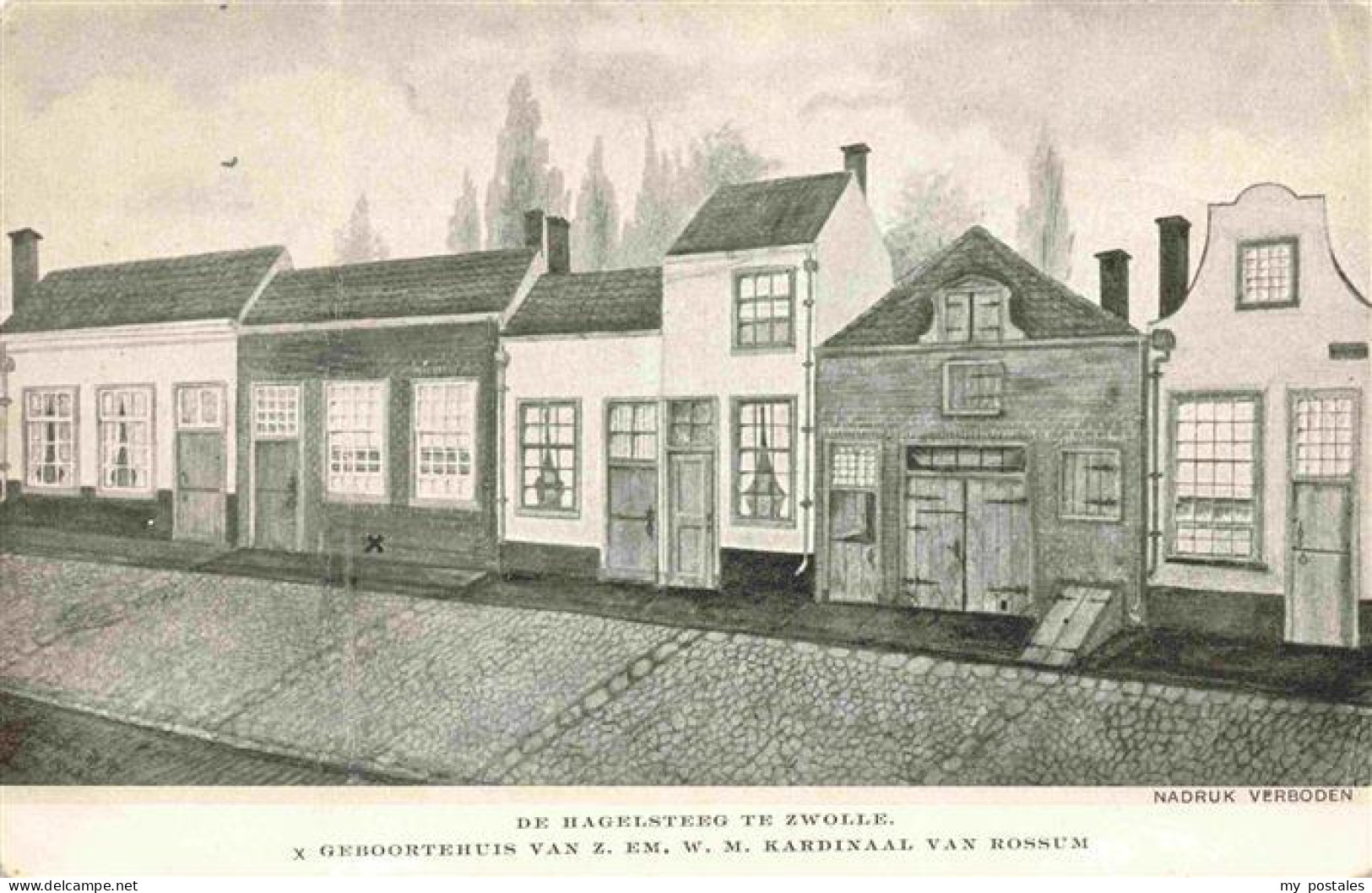 ZWOLLE  Overijssel NL De Hagelsteeg te Zwolle