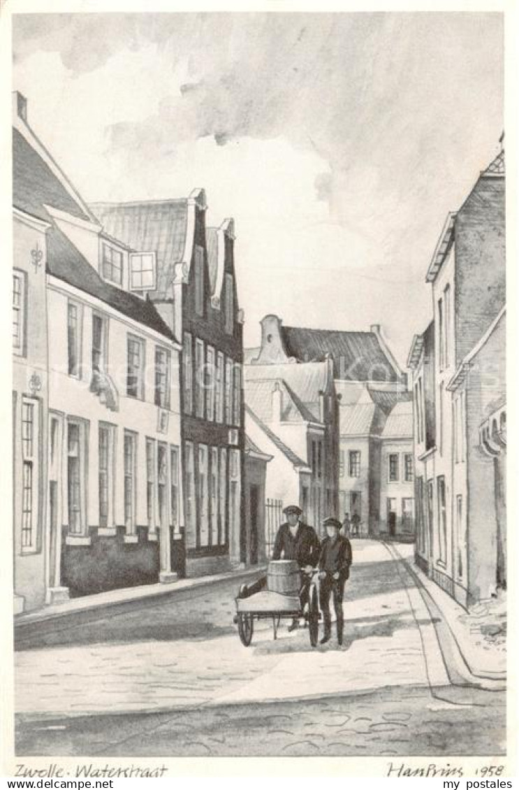 Zwolle Overijssel Waterstraat