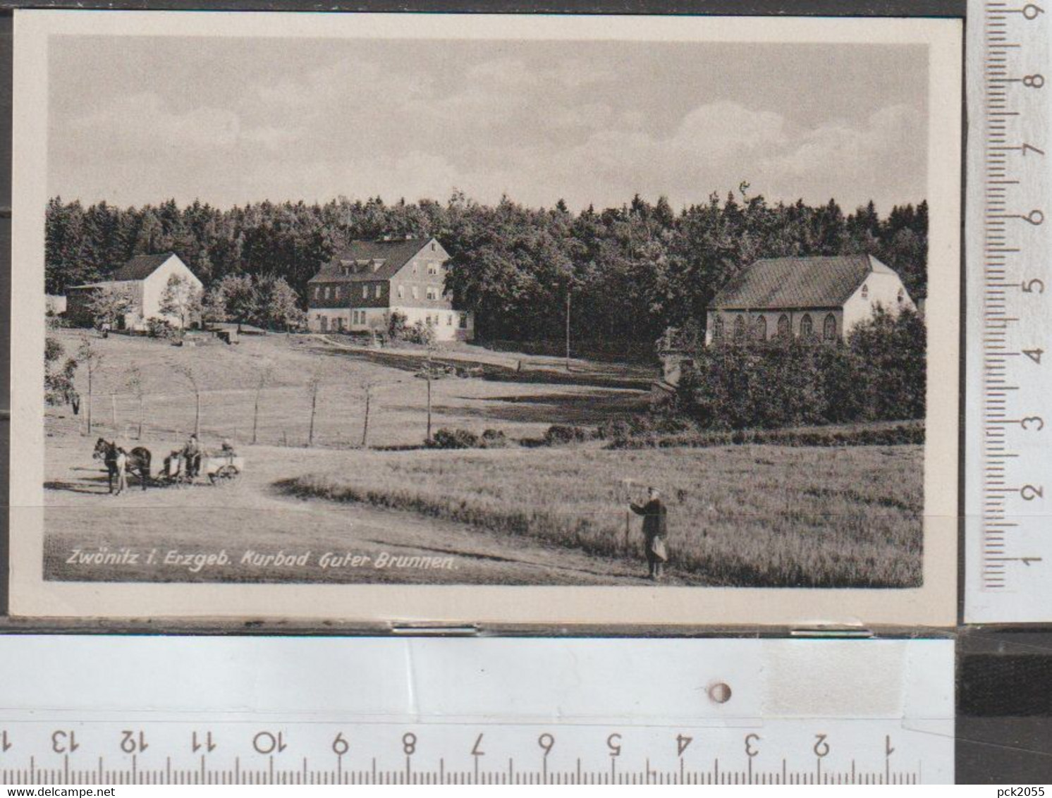 Zwönitz im Erzgebirge Kurbad Guter Brunnen  nicht gelaufen ( AK 2168 )günstige Versandkosten