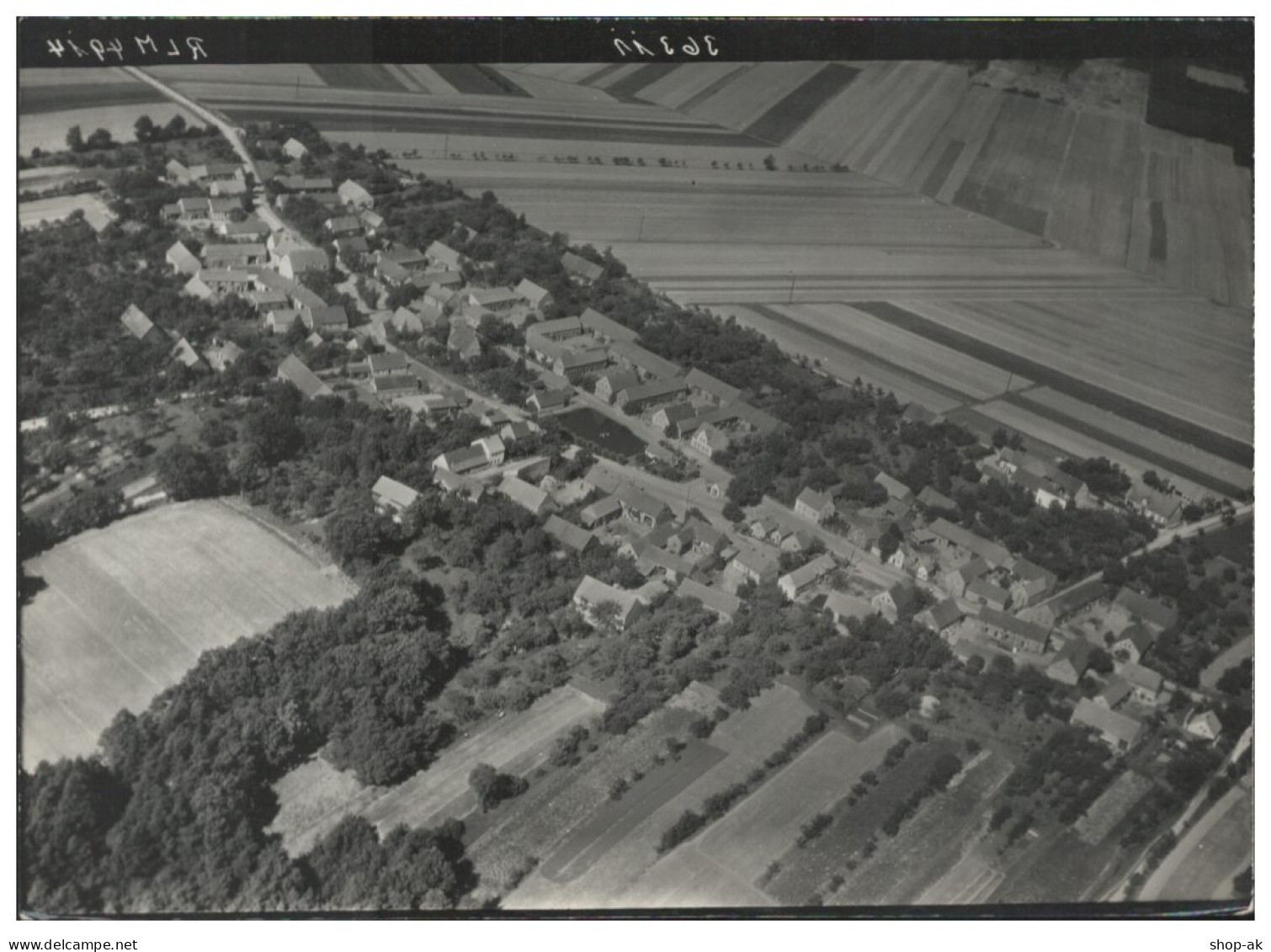 ZZ-1059/ Grießen b. Jänschwalde Foto Luftbild 18 x 13 cm ca.1935