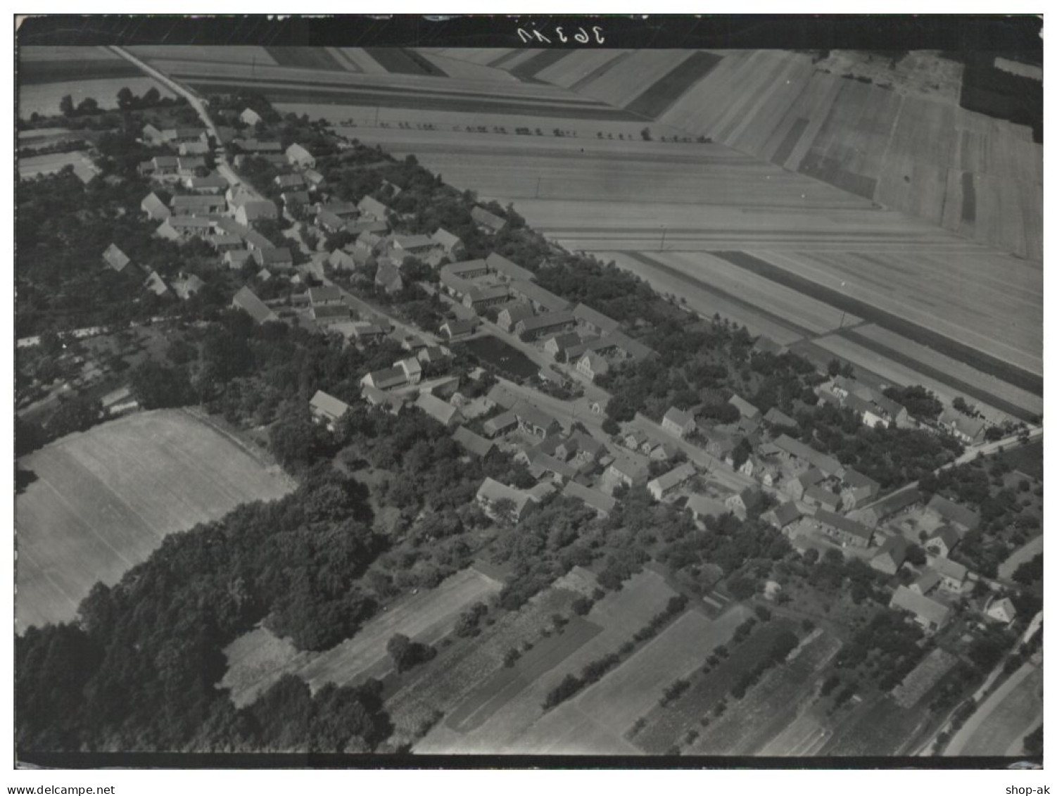 ZZ-1060/ Grießen b. Jänschwalde Foto Luftbild 18 x 13 cm ca.1935