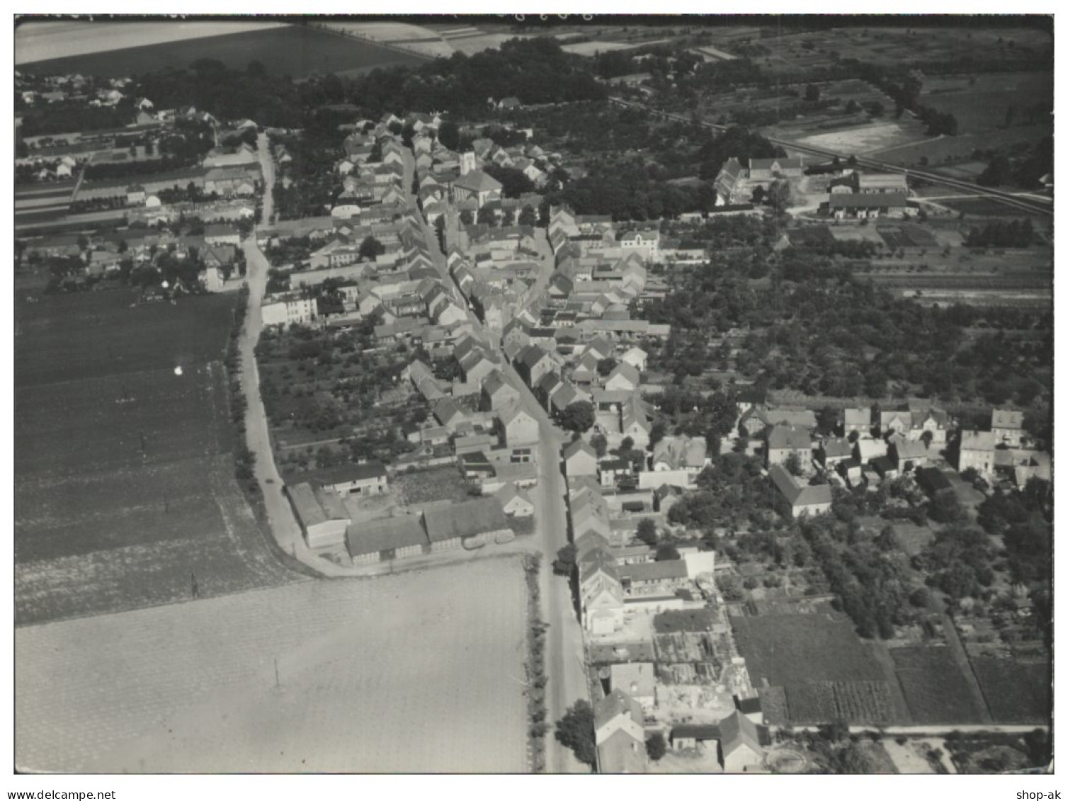 ZZ-2459/ Golßen  Foto Luftbild 18 x 13 cm ca.1935