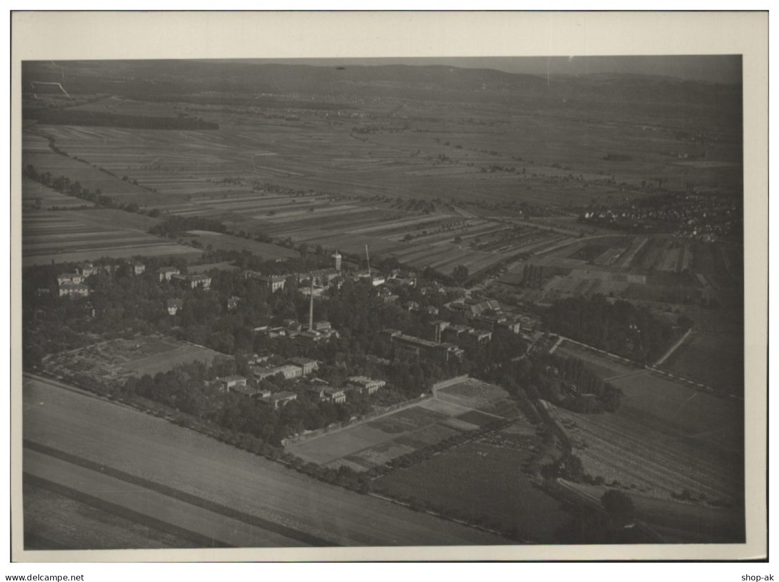 ZZ-5728/ Goddelau bei Riedstadt Foto Luftbild 18 x 13 cm ca.1935