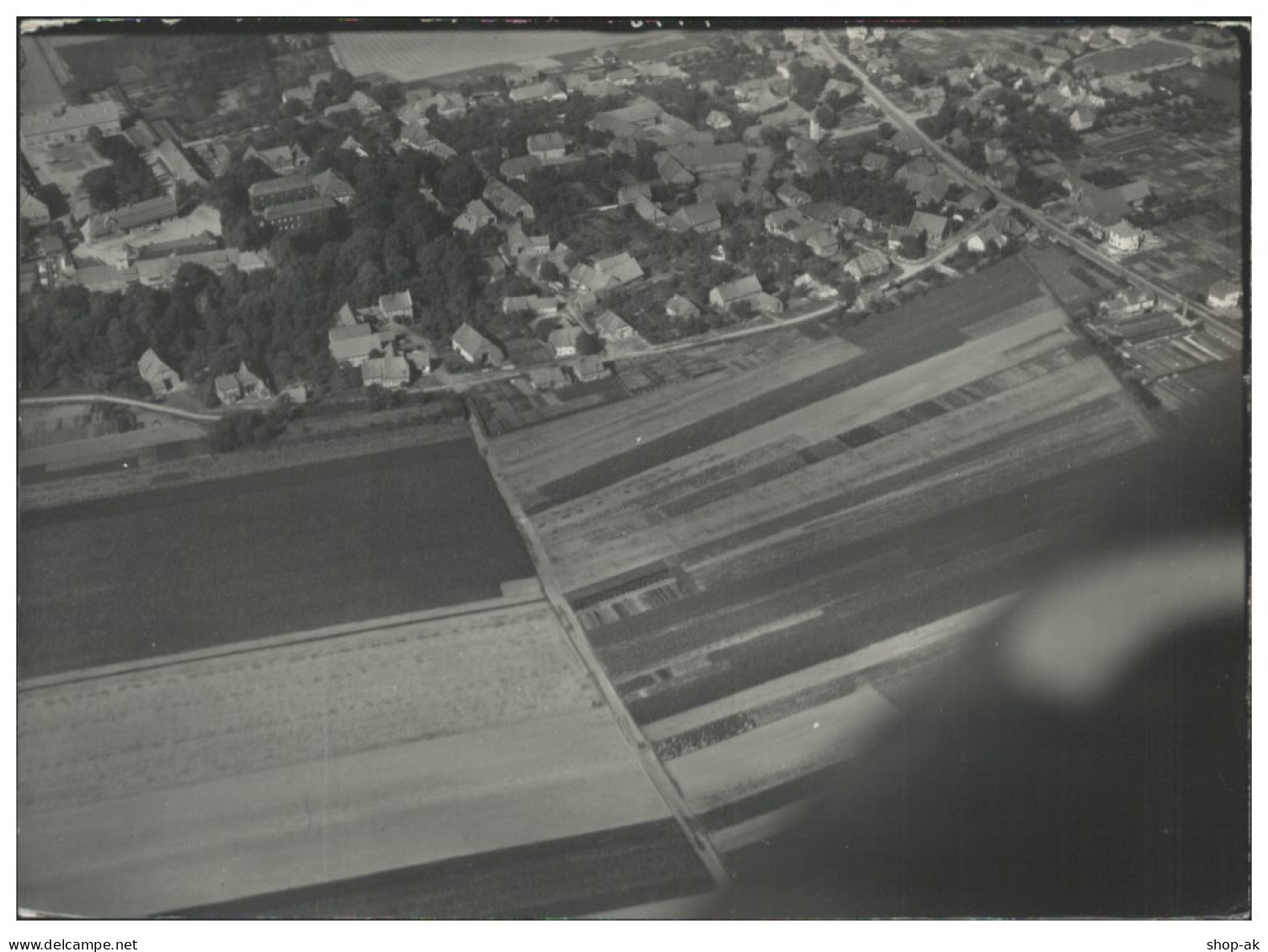 ZZ-6627/ Rethmar bei Sehnde  Foto Luftbild  18 x 13 cm ca.1935